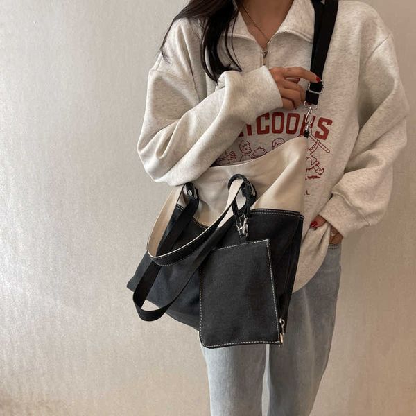 nxy cloth big handbags for women new casual shoulder side bag large travel shopper shopping crossbody bags 230424
nxy cloth big handbags for women new casual shoulder side bag large travel shopper shopping crossbody bags 230424