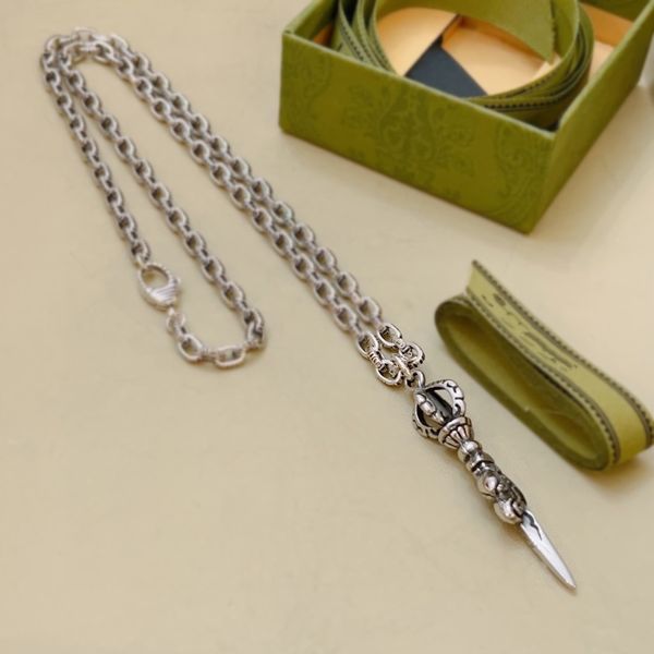2023 various vintage pendants necklaces ggs men women designer cuban neckwear jewelry luxury g necklace ucci gift ag4b, Silver
2023 various vintage pendants necklaces ggs men women designer cuban neckwear jewelry luxury g necklace ucci gift ag4b, Silver