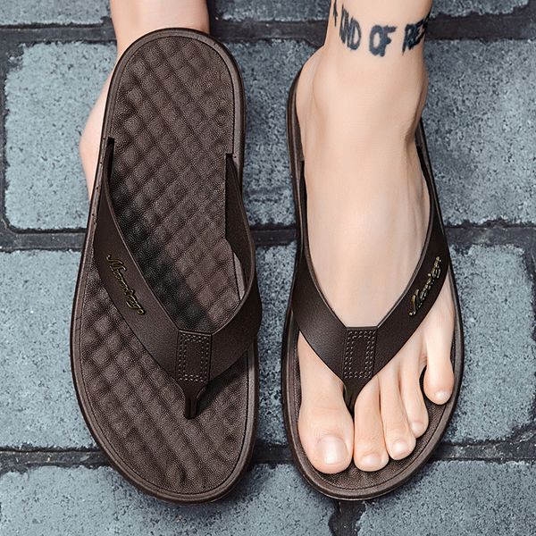 slippers designer men black indoor 's beach summer for home non slip leather slipper shoes soft rubber 230510
slippers designer men black indoor 's beach summer for home non slip leather slipper shoes soft rubber 230510
