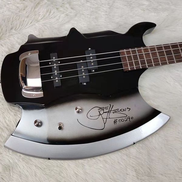 manufacturer's direct sales signature axe four string electric guitar mahogany
manufacturer's direct sales signature axe four string electric guitar mahogany