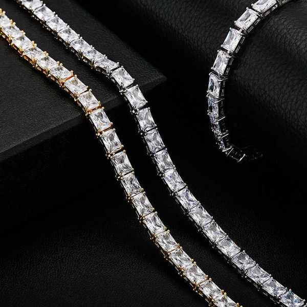 micro set square baguette cubic zircon spring buckle tennis necklace ins hip hop aesthetic iced out aaa cz stone chain bracelet rapper jewel, Silver
micro set square baguette cubic zircon spring buckle tennis necklace ins hip hop aesthetic iced out aaa cz stone chain bracelet rapper jewel, Silver