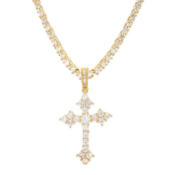 hip hop iced out cross pendant necklace gold silver color plated micro paved zircon gold chain for women6498537
hip hop iced out cross pendant necklace gold silver color plated micro paved zircon gold chain for women6498537