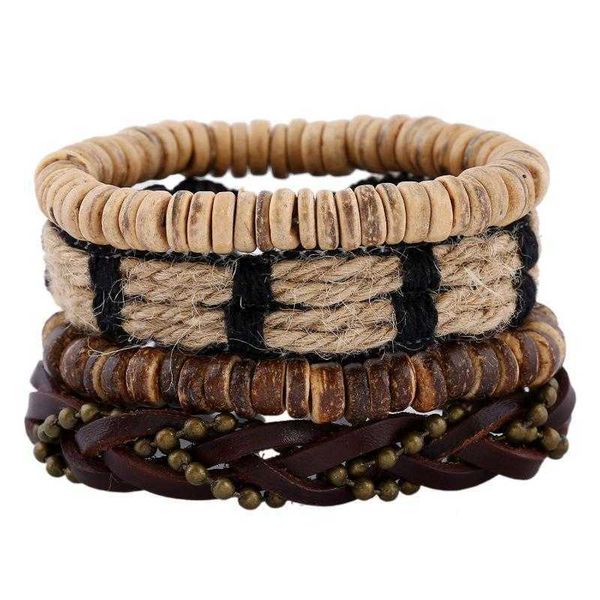 mens vintage weave cattle leather bracelet diy coconut shell set wholesale ornament, Golden;silver
mens vintage weave cattle leather bracelet diy coconut shell set wholesale ornament, Golden;silver