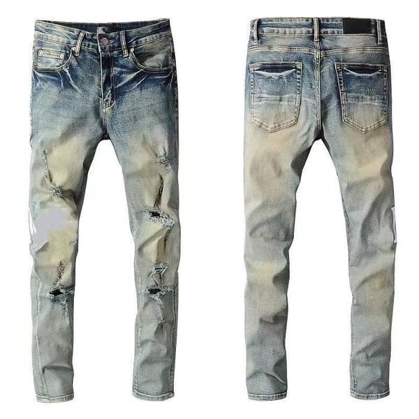 designer mens jeans denim high street embroidery pants fashion holes trouser hip hop distressed zipper trousers for male 2023 3ewvu, Blue
designer mens jeans denim high street embroidery pants fashion holes trouser hip hop distressed zipper trousers for male 2023 3ewvu, Blue