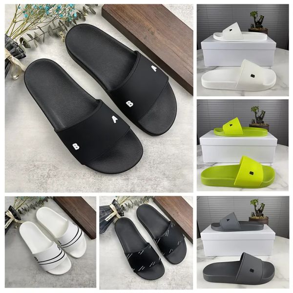 with box balencigas balencaigasity slippers mens womens slippers pool three-dimensional font shoes slide summer fashion wide flat sandal vhh, Black
with box balencigas balencaigasity slippers mens womens slippers pool three-dimensional font shoes slide summer fashion wide flat sandal vhh, Black