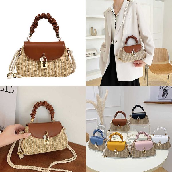 nxy luxury designer ladies straw bags summer new fashion lock beach crossbody bag for women rattan handmade handbags bohemia 230424
nxy luxury designer ladies straw bags summer new fashion lock beach crossbody bag for women rattan handmade handbags bohemia 230424