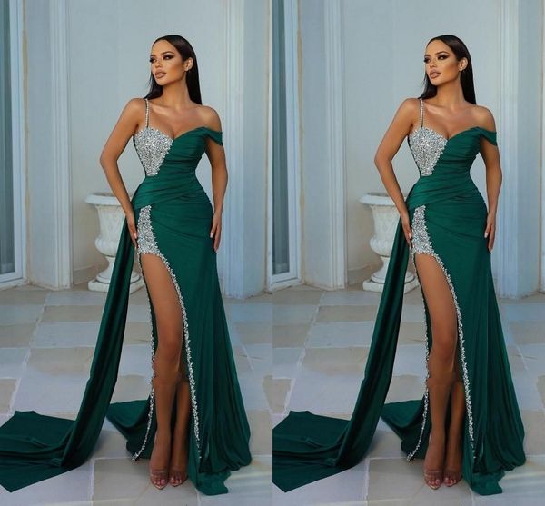 elegant mermaid prom dresses long for women spaghetti straps high side split beaded satin sequined formal wear special occasion birthday pag, Black
elegant mermaid prom dresses long for women spaghetti straps high side split beaded satin sequined formal wear special occasion birthday pag, Black