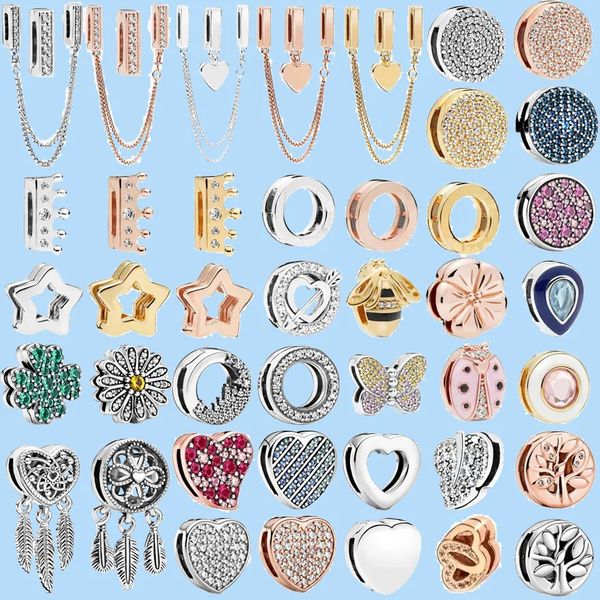 925 sterling silver charms for pandora jewelry beads color reflections clip beads charms round crystal crown heart love, Black
925 sterling silver charms for pandora jewelry beads color reflections clip beads charms round crystal crown heart love, Black