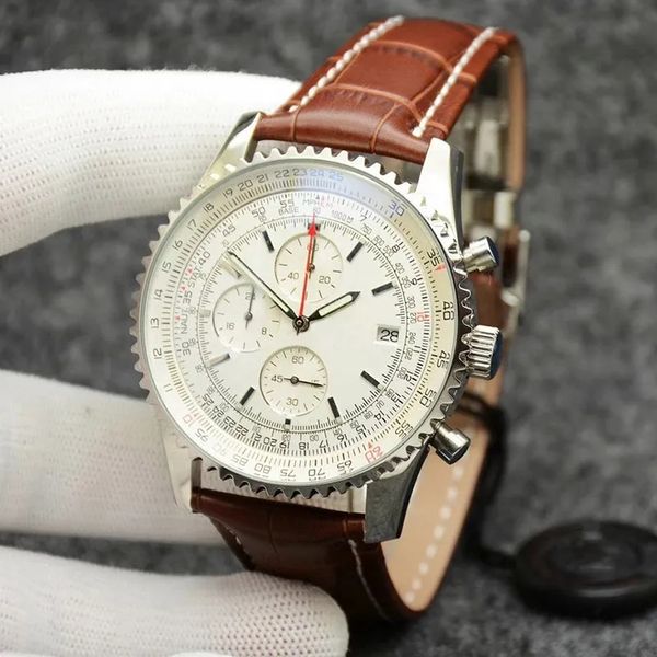 men's high-quality watch 44mm large dial stainless steel vk chronograph watch super luminous belt steel strap watch luxury senior famou, Slivery;golden
men's high-quality watch 44mm large dial stainless steel vk chronograph watch super luminous belt steel strap watch luxury senior famou, Slivery;golden