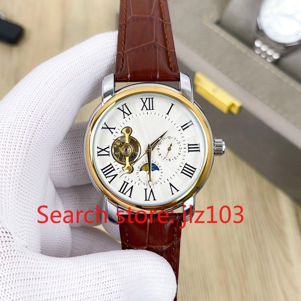 lls men's mechanical watch, automatic mechanical movement, tourbillon watch, size: surface diameter 42mm, sapphire mirror,pp
lls men's mechanical watch, automatic mechanical movement, tourbillon watch, size: surface diameter 42mm, sapphire mirror,pp
