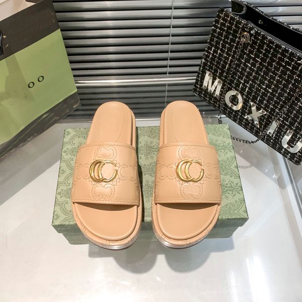 2023 new designer women thick sole sandals canvas platform slippers real leather beige brick red colors beach slides slipper outdoor classic, Black
2023 new designer women thick sole sandals canvas platform slippers real leather beige brick red colors beach slides slipper outdoor classic, Black