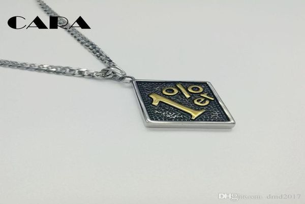 cara new well polished 316l stainless steel 1er pendant necklace mens biker jewelry stainless steel hip hop biker necklace cara06504828, Silver
cara new well polished 316l stainless steel 1er pendant necklace mens biker jewelry stainless steel hip hop biker necklace cara06504828, Silver