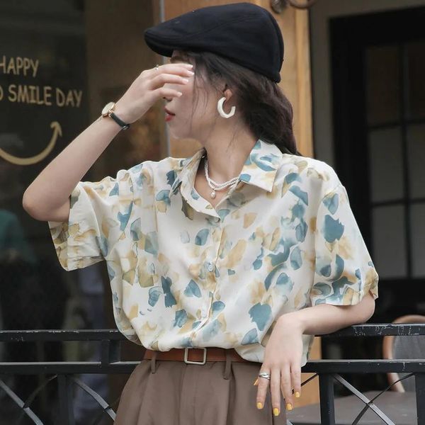 shirts print shirts summer women's tshirts loose blouses cute for teens short sleeve aesthetic clothes vintage korean fashion, White
shirts print shirts summer women's tshirts loose blouses cute for teens short sleeve aesthetic clothes vintage korean fashion, White