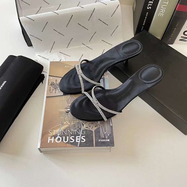 fashion women sandals pumps gianvito rossi slippers italy delicate strass double strap embellished slider designer gift evening dress sandal, Black
fashion women sandals pumps gianvito rossi slippers italy delicate strass double strap embellished slider designer gift evening dress sandal, Black