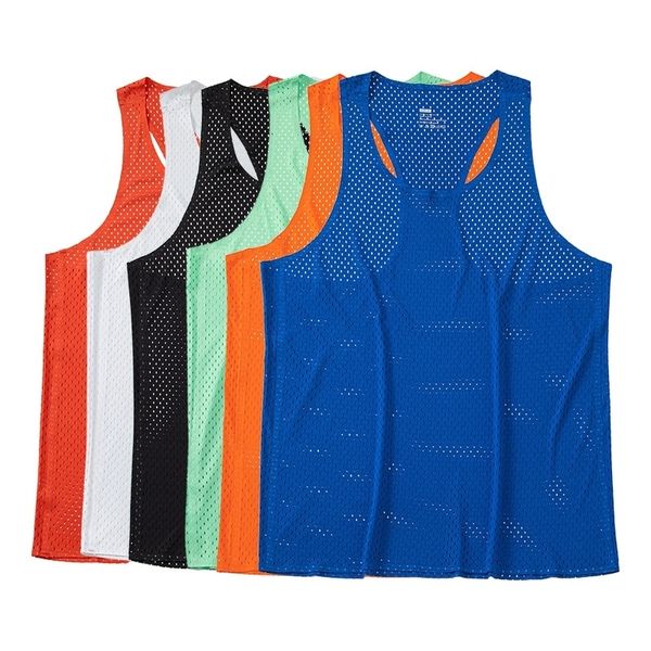 men' tank rompi lari musim panas baru kaus atasan tanpa lengan binaraga cepat kering jaring pria singlet kebugaran leher kru kasual 2, White;black
men' tank rompi lari musim panas baru kaus atasan tanpa lengan binaraga cepat kering jaring pria singlet kebugaran leher kru kasual 2, White;black