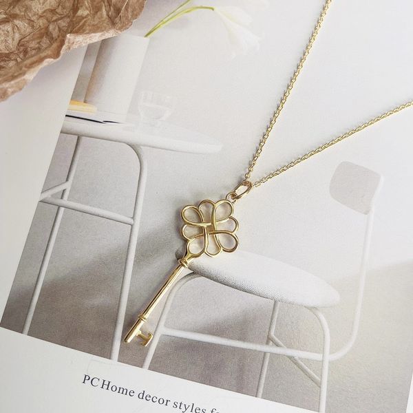 new fashion sliver gold luxury classic key initial necklaces plated 18k for women girls chain engagement girlfriend party wedding gifts birt, Silver
new fashion sliver gold luxury classic key initial necklaces plated 18k for women girls chain engagement girlfriend party wedding gifts birt, Silver