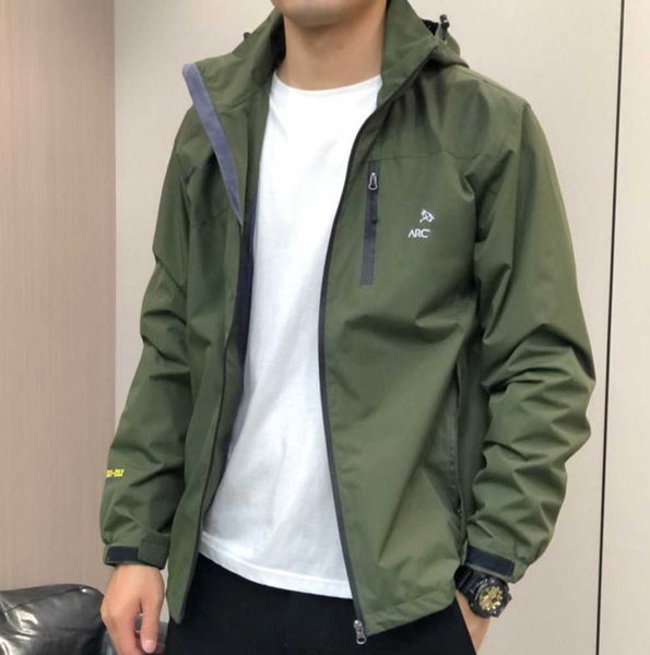 arc jacket mens designer hoodie tech nylon waterproof gore tex zipper jackets coat outdoor sports sunscreen design 85ess, Black;brown
arc jacket mens designer hoodie tech nylon waterproof gore tex zipper jackets coat outdoor sports sunscreen design 85ess, Black;brown