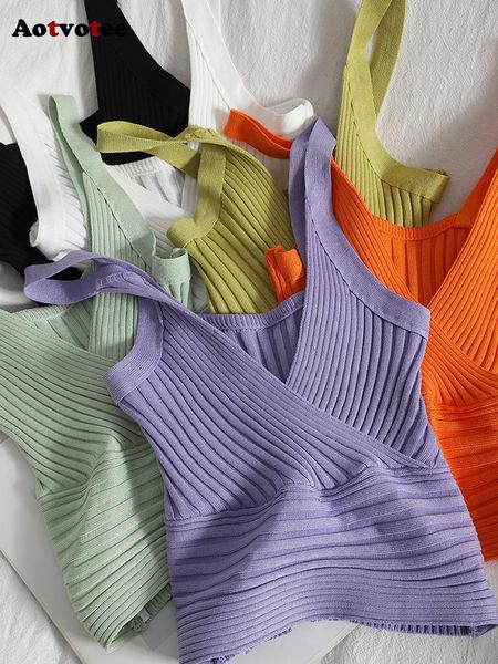 women's tanks camis aotvotee tank women knitted v-neck sleeveless edgy clothes y2k korean summer solid backless streetwear fashion chic, White
women's tanks camis aotvotee tank women knitted v-neck sleeveless edgy clothes y2k korean summer solid backless streetwear fashion chic, White