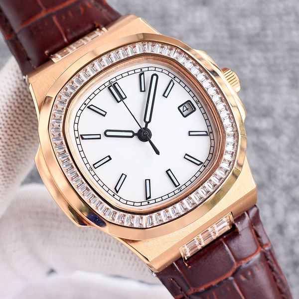 watch automatic mechanical men wristwatch 40mm sapphire classic wristband business designer watches stainless steel montre de luxe, Silver
watch automatic mechanical men wristwatch 40mm sapphire classic wristband business designer watches stainless steel montre de luxe, Silver