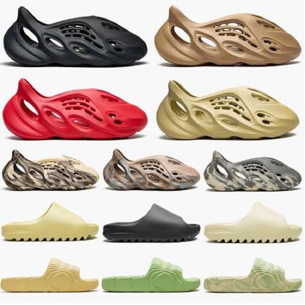 slippers foam runners designer slide for women shoes flip flops orange desert bone brown luxury sandals blue onyx glow green men woman, Black
slippers foam runners designer slide for women shoes flip flops orange desert bone brown luxury sandals blue onyx glow green men woman, Black