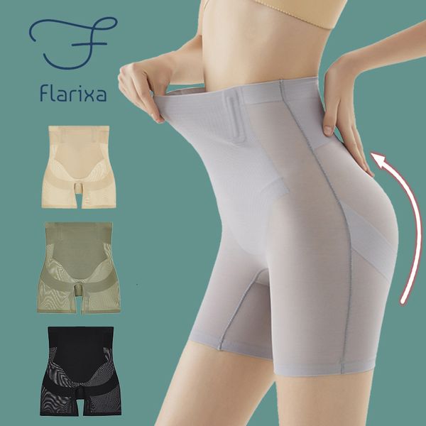 women's leggings flarixa high waist mesh hip lift belly safety pants seamless summer thin belly panties women's shorts shapewear s, Black
women's leggings flarixa high waist mesh hip lift belly safety pants seamless summer thin belly panties women's shorts shapewear s, Black