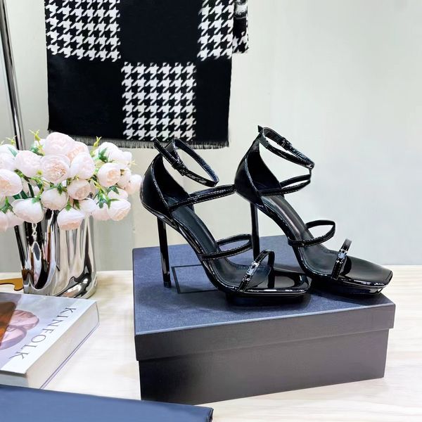 designer women's sandals 2023 new open toe one line strap versatile high heels letter buckle fine heels classic fashion women's sh, Black
designer women's sandals 2023 new open toe one line strap versatile high heels letter buckle fine heels classic fashion women's sh, Black