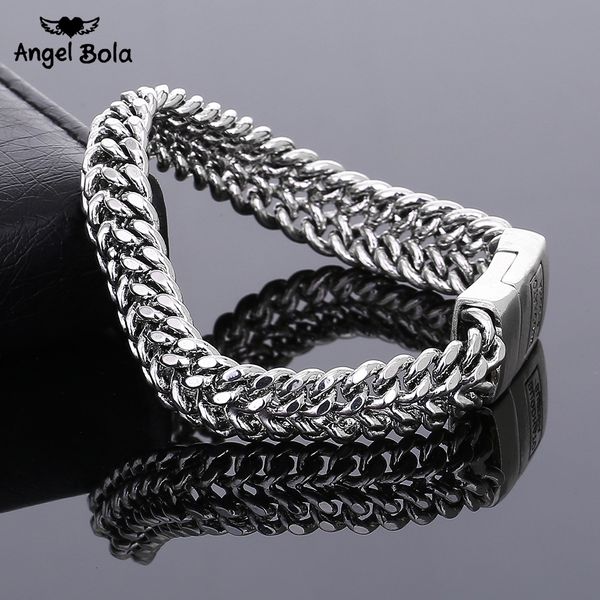 chain ancient silver color fashion punk 115mm width buddha bracelet for women diy bangle charms bracelets men pulseira jewelry gift 230511, Black
chain ancient silver color fashion punk 115mm width buddha bracelet for women diy bangle charms bracelets men pulseira jewelry gift 230511, Black