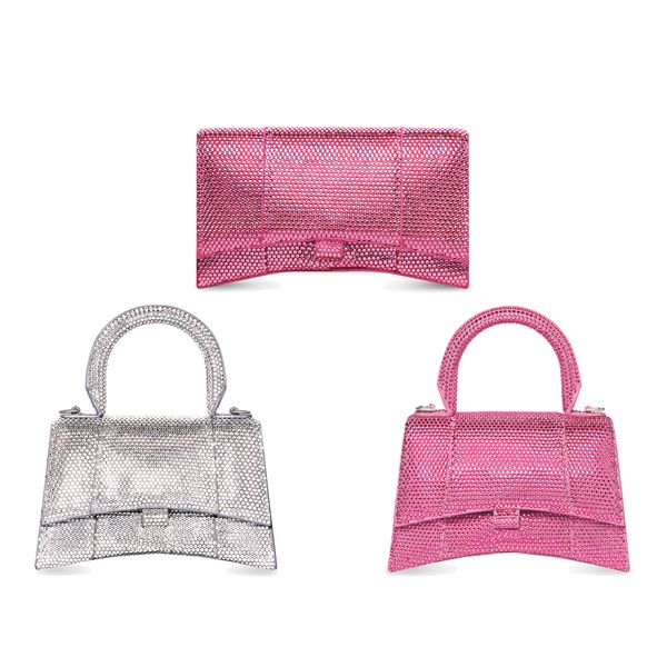 fashion hourglass inlaid rhinestone diamond tote bags women's glisten clutch man crossbody shoulder strap luxury genuine leather design
fashion hourglass inlaid rhinestone diamond tote bags women's glisten clutch man crossbody shoulder strap luxury genuine leather design