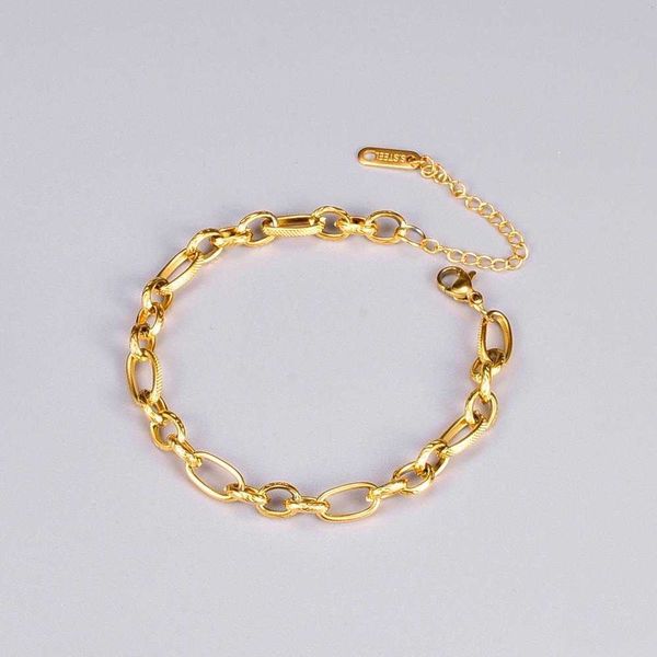 simple fashion design irregular texture bracelet womens cool internet celebrity elegant, Golden;silver
simple fashion design irregular texture bracelet womens cool internet celebrity elegant, Golden;silver