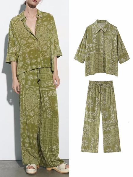 women's two piece pants women vintage flower print elastic waist trousers wide leg pants suit fashion long sleeve lace up 2 piece set c, White
women's two piece pants women vintage flower print elastic waist trousers wide leg pants suit fashion long sleeve lace up 2 piece set c, White
