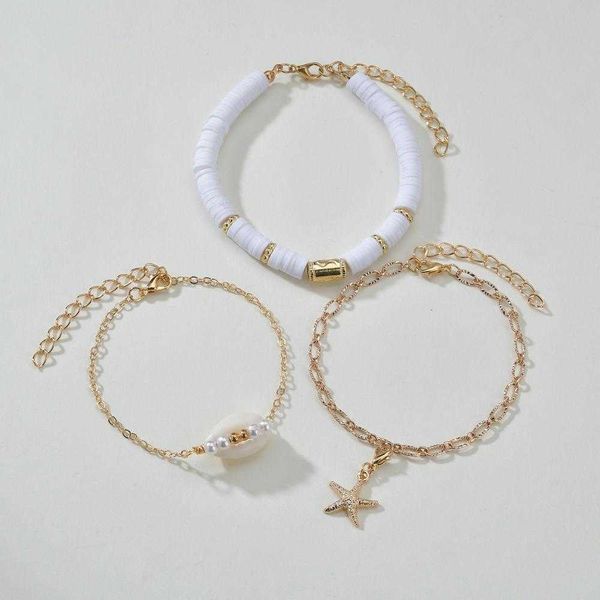 vintage soft pottery bracelet womens beach vacation style shell woven match sets ornament wholesale, Golden;silver
vintage soft pottery bracelet womens beach vacation style shell woven match sets ornament wholesale, Golden;silver
