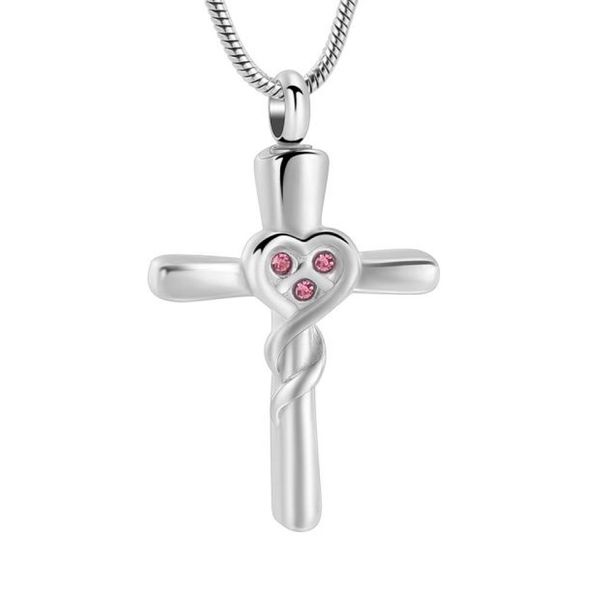 ijd12237 12237 little blue color crystals inlay heart wrapped cross cremation urn necklace for women men memorial jewelry with ash9535665, Silver
ijd12237 12237 little blue color crystals inlay heart wrapped cross cremation urn necklace for women men memorial jewelry with ash9535665, Silver
