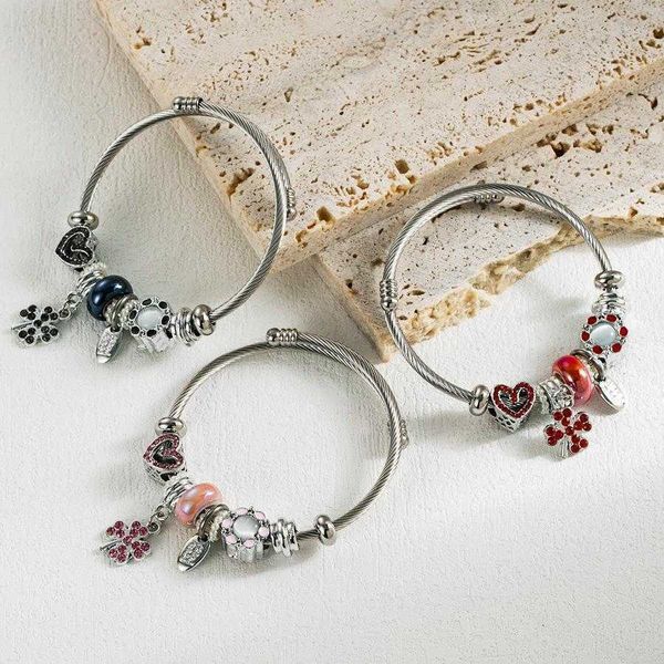 fashion rhinestone bracelet stainless steel adjustable sweet diy non fading wholesale, Golden;silver
fashion rhinestone bracelet stainless steel adjustable sweet diy non fading wholesale, Golden;silver