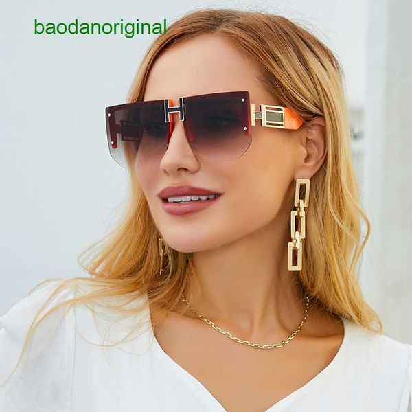 hemres designer sunglasses women's uvproof large frame men's fashionable rimmed rimless glasses sunglasses, White;black
hemres designer sunglasses women's uvproof large frame men's fashionable rimmed rimless glasses sunglasses, White;black
