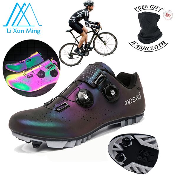 dress shoes double buckle bicycle shoe mountain bike luminous selflocking road speed racing men 3648 230510, Black
dress shoes double buckle bicycle shoe mountain bike luminous selflocking road speed racing men 3648 230510, Black