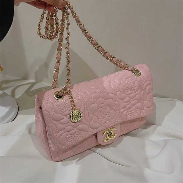 19% off 2023 handbag women's new fashion fragrance style one cross shoulder chain camellia small square bags
19% off 2023 handbag women's new fashion fragrance style one cross shoulder chain camellia small square bags