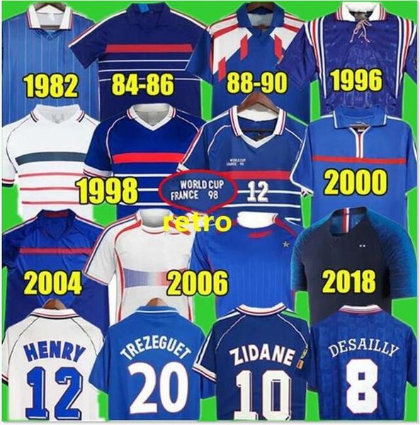 1982 1984 1988 1998 2002 retro french soccer jersey vintage zidane henry maillot jerseys 1996 2004 football jerseys shirt trezeguet away fin, Black;yellow
1982 1984 1988 1998 2002 retro french soccer jersey vintage zidane henry maillot jerseys 1996 2004 football jerseys shirt trezeguet away fin, Black;yellow