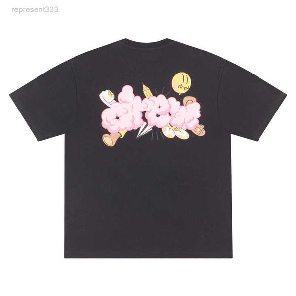 drew shirt cartoon theme small print street american loose fitting short sleeved designer t shirt for men and trend g5re, White;black
drew shirt cartoon theme small print street american loose fitting short sleeved designer t shirt for men and trend g5re, White;black