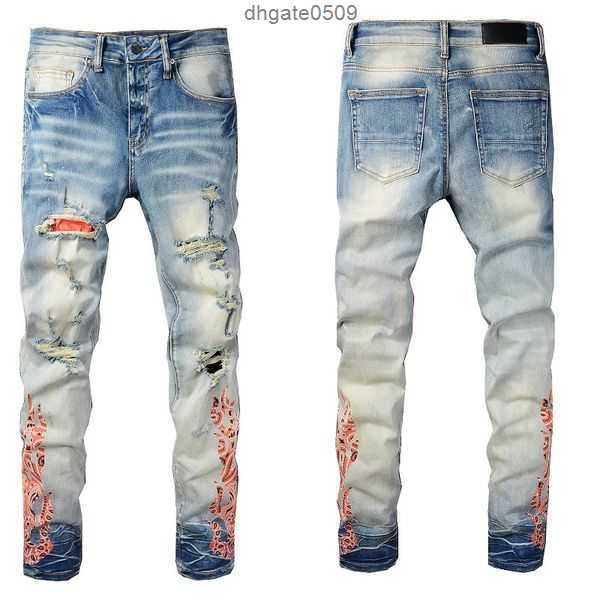 trendy cross print wash worn out small foot rip slim fit tight men's pants patch wearing cycling elastic amirs jeans neutralqm72 14178s, Blue
trendy cross print wash worn out small foot rip slim fit tight men's pants patch wearing cycling elastic amirs jeans neutralqm72 14178s, Blue