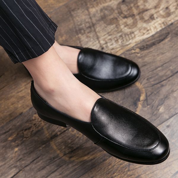 dress shoes loafers wedding men shoes solid color fashion driving shoes business casual party daily versatile simple classic dress shoes 230, Black
dress shoes loafers wedding men shoes solid color fashion driving shoes business casual party daily versatile simple classic dress shoes 230, Black