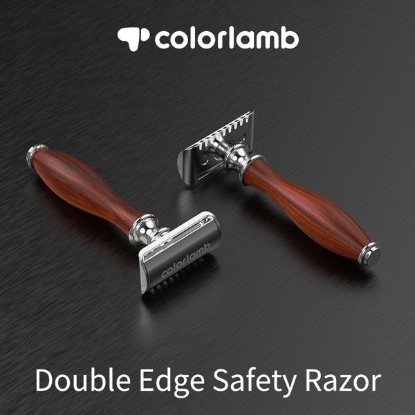 razors blades colorlamb wooden handle safety razor for men 11cm double edge 75g classic manual barber razor 230511
razors blades colorlamb wooden handle safety razor for men 11cm double edge 75g classic manual barber razor 230511