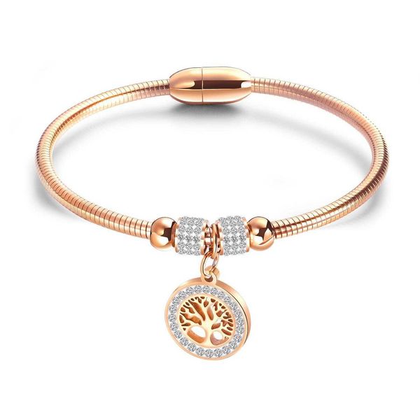diamond tree titanium steel bracelet womens stainless magnetic buckle, Golden;silver
diamond tree titanium steel bracelet womens stainless magnetic buckle, Golden;silver