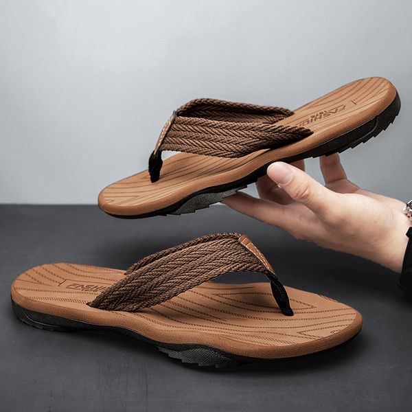 slippers jumpmore men stundents flip flops fashion sandals summer beach shoes size 39 230510, Black
slippers jumpmore men stundents flip flops fashion sandals summer beach shoes size 39 230510, Black