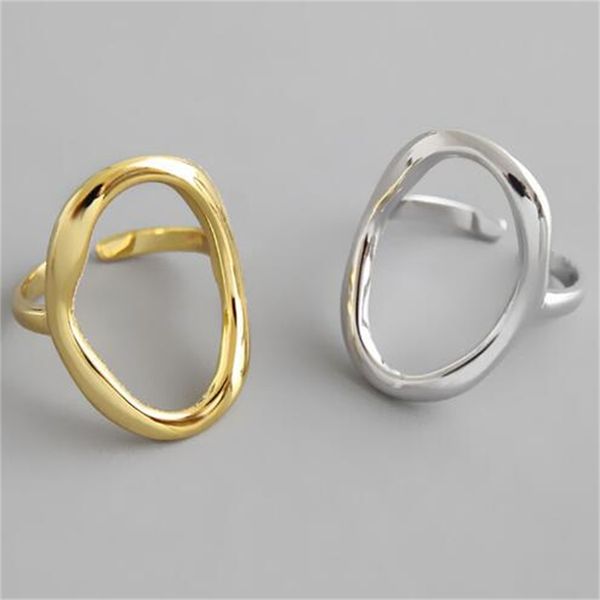 european and american irregular hollow women's open ring couple fashion geometry party jewelry gift ae751, Silver
european and american irregular hollow women's open ring couple fashion geometry party jewelry gift ae751, Silver