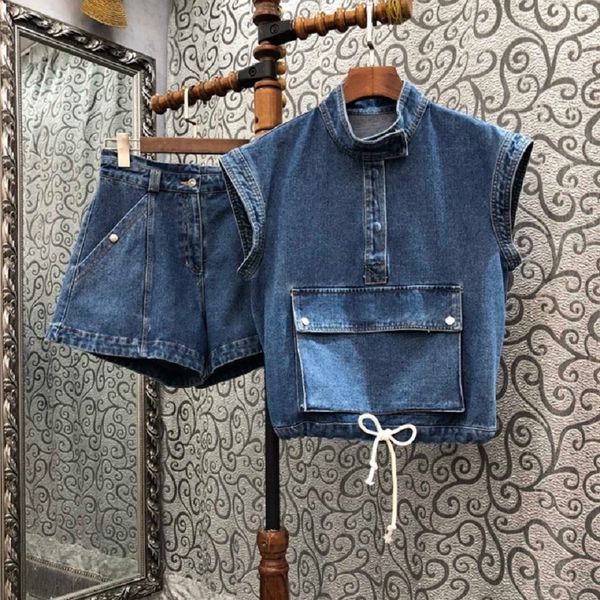 women's two piece pants 100%cotton denim short sets spring summer 2 set ladies pocket patchwork +casual blue jeans suits 230510, White
women's two piece pants 100%cotton denim short sets spring summer 2 set ladies pocket patchwork +casual blue jeans suits 230510, White