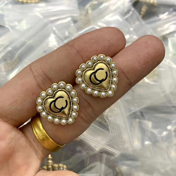 20style luxury famous designer stud earring classic heart double g-letter stud for women girl party gift jewelry accessory high quality, Golden;silver
20style luxury famous designer stud earring classic heart double g-letter stud for women girl party gift jewelry accessory high quality, Golden;silver