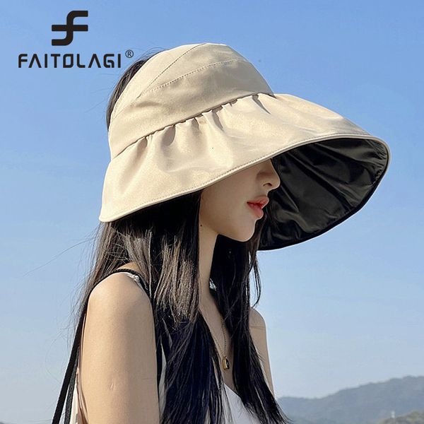 wide brim hats bucket hats summer empty wide brim sun hat for women anti uv sunscreen bucket hat female sun protection outdoor beach cap 230, Blue;gray
wide brim hats bucket hats summer empty wide brim sun hat for women anti uv sunscreen bucket hat female sun protection outdoor beach cap 230, Blue;gray