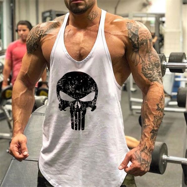 men' tank brand vest muscle mens bodybuilding fitness men gym clothing sleeveless singlets fashion workout sports shirt 230510, White;black
men' tank brand vest muscle mens bodybuilding fitness men gym clothing sleeveless singlets fashion workout sports shirt 230510, White;black