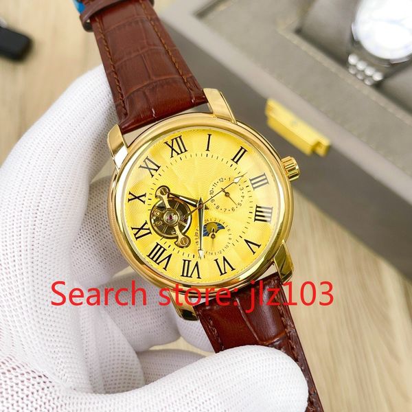 lls men's mechanical watch, automatic mechanical movement, tourbillon watch, size: surface diameter 42mm, sapphire mirror,ii
lls men's mechanical watch, automatic mechanical movement, tourbillon watch, size: surface diameter 42mm, sapphire mirror,ii