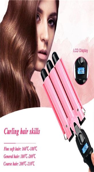 3 barrels hair curling iron automatic perm splint ceramic curler waver curlers rollers styling tools styler wand 2202228721502
3 barrels hair curling iron automatic perm splint ceramic curler waver curlers rollers styling tools styler wand 2202228721502